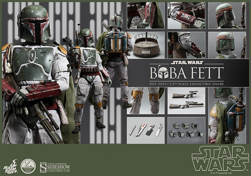 Illustration for article titled This Giant Quarter-Scale Boba Fett Is As Detailed As Figures Get